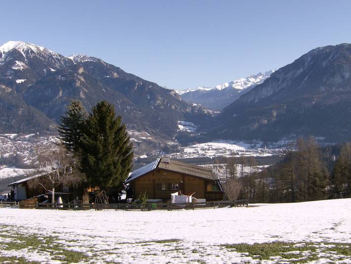 Ganze Ferienwohnung, Haus Chalet Beverin - 6-Bettwohnung in Tartar, Cazis