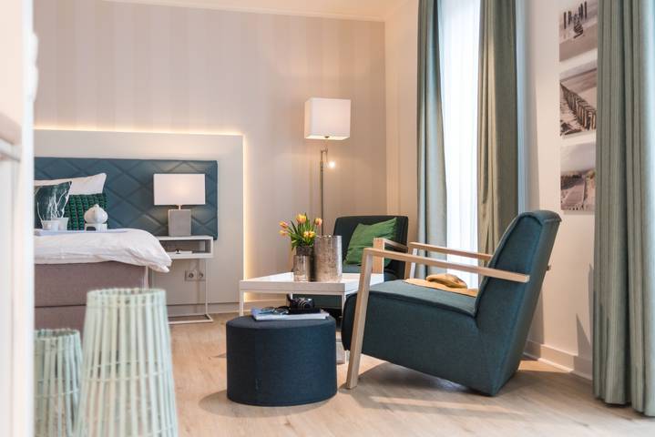 Ferienwohnung für 2 Personen, mit Sauna und Balkon, mit Haustier in Prerow - 2