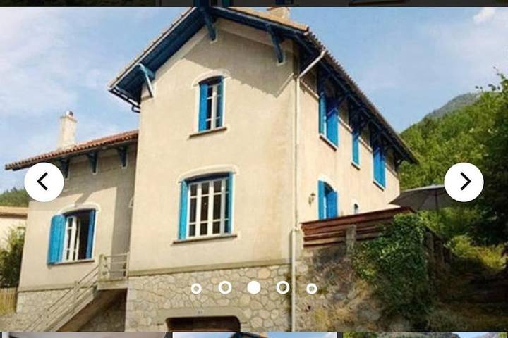 Location de vacances pour 9 personnes, avec jardin à Axat - 4