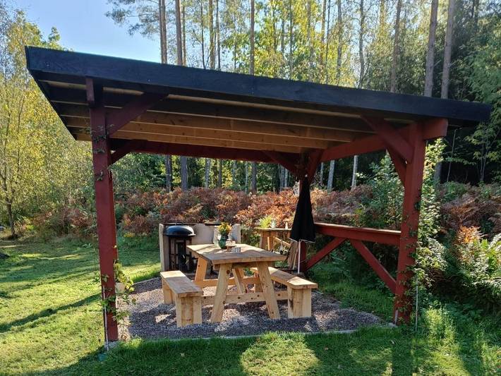 Semesterhus nära 18-håls golfbana i Vittsjö in Hässleholm kommun