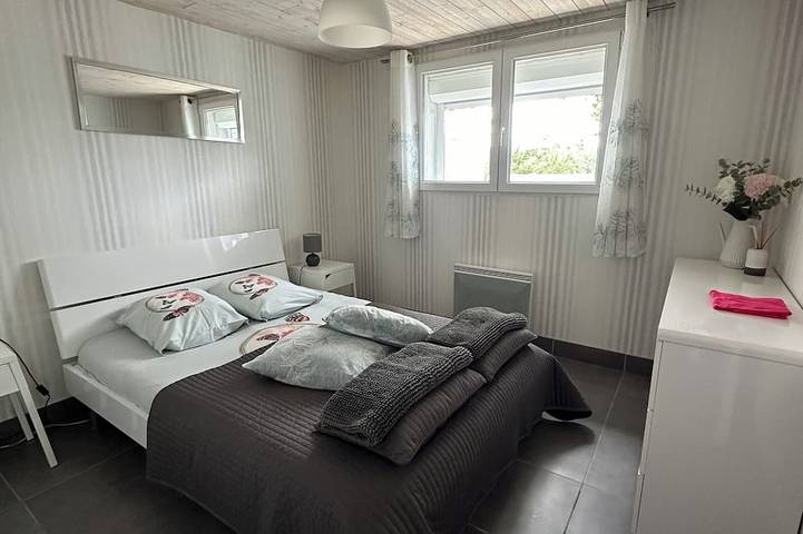 Location de vacances pour 4 personnes, avec balcon et jardin à Séné - 3