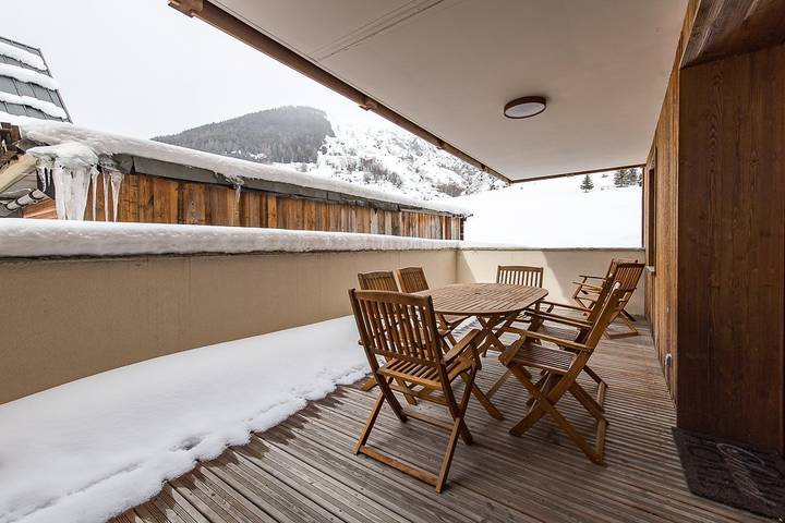 Gîte pour 8 personnes, avec terrasse à Saint-Sorlin-d'Arves - 4