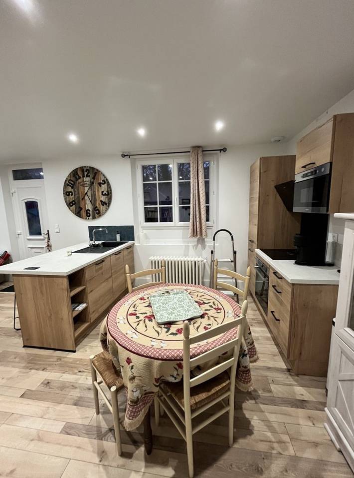 Gîte pour 4 personnes, avec jardin