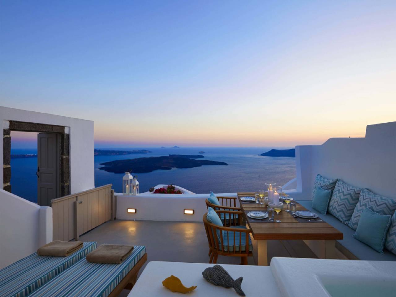 Wonderful Santorini Villa | Caldera View Cave House | 2 Bedrooms | Private Terrace with Hot Tub and Outdoor Dining Area | Panoramic Sea Views | Imerovigli in Firostefani, Imerovigli