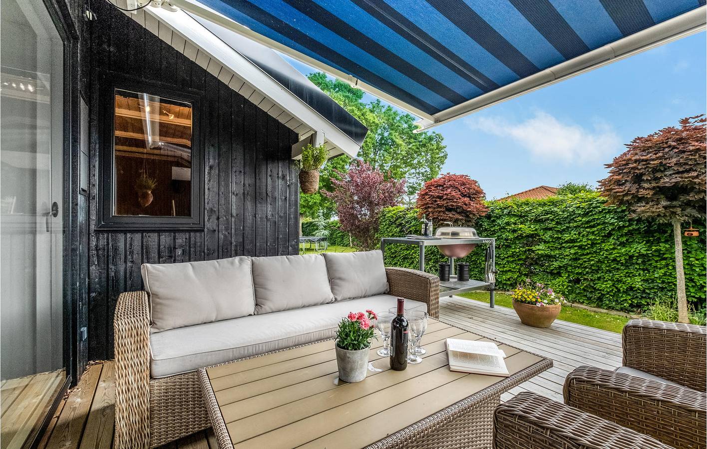 Feriehus for 8 personer med terrasse in Saksild Strand, Rude Strand