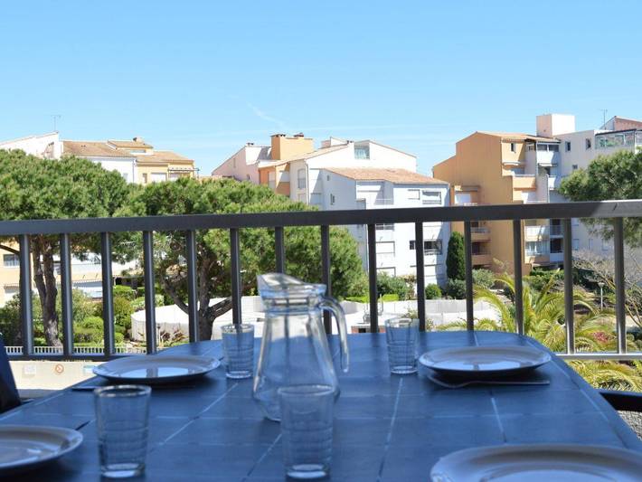 Appartement de vacances pour 3 personnes, avec terrasse et piscine