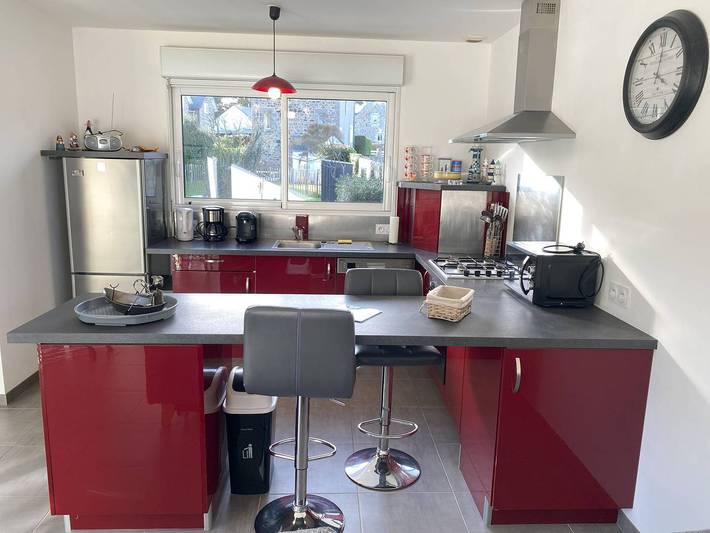 Location de vacances pour 6 personnes, avec jardin dans Coz-Pors - 4