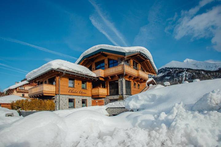 Chalet für 5 Personen, mit Terrasse und Ausblick in Seefeld in Tirol