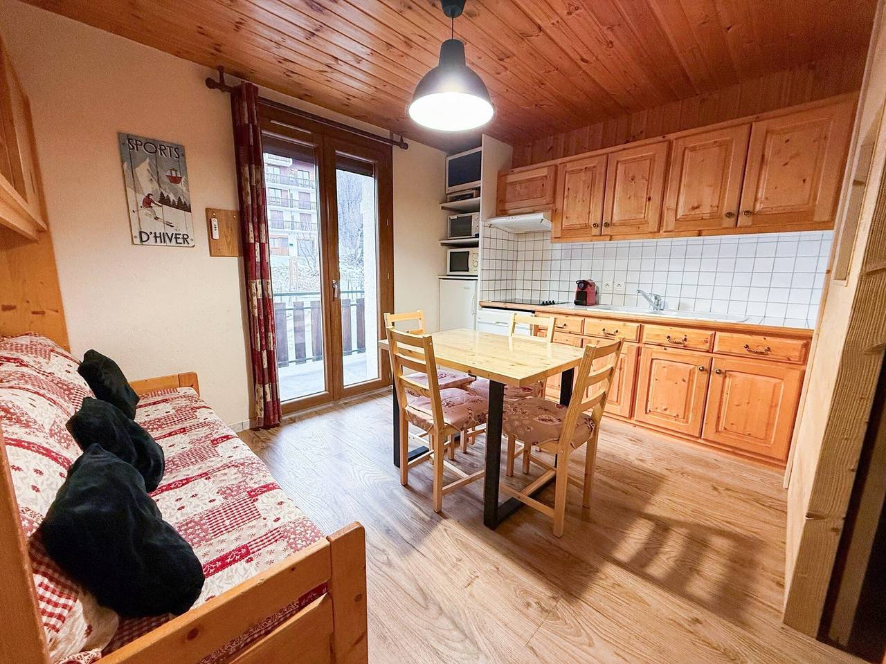 Estudio entero, Les Balcons de St So Apartamento 3 in Saint-Sorlin-d'Arves, Región de Saint-Jean-de-Maurienne