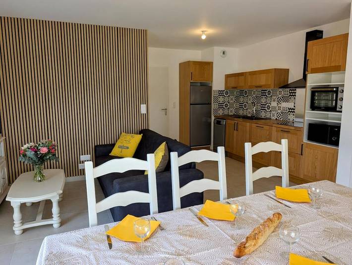 Appartement de vacances pour 8 personnes, avec terrasse
