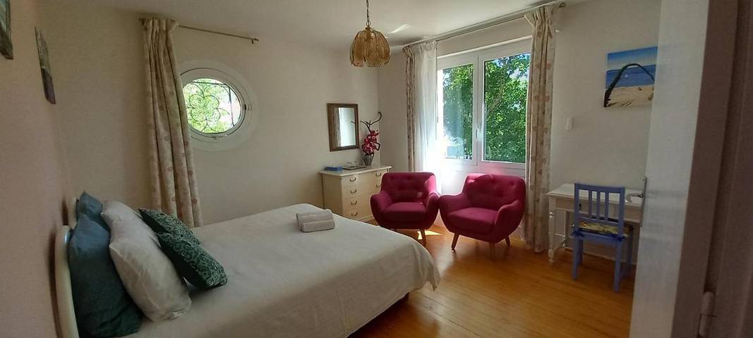 Chambre d’hôte pour 2 personnes, avec jardin et vue