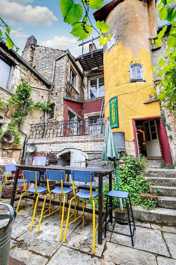 Gîte pour 5 personnes, avec Terrasse ainsi que Jardin et Vue à Champlitte