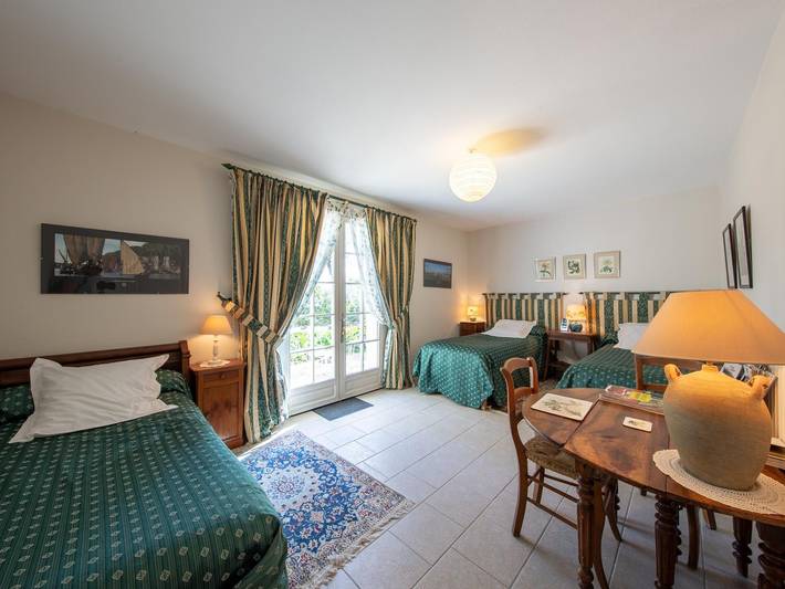 Location de vacances pour 3 personnes, avec terrasse, animaux acceptés à Saint-Benoît-sur-Loire