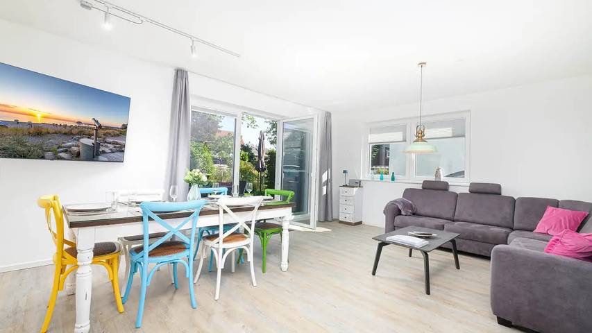 Ferienhaus für 6 Personen, mit Sauna und Garten