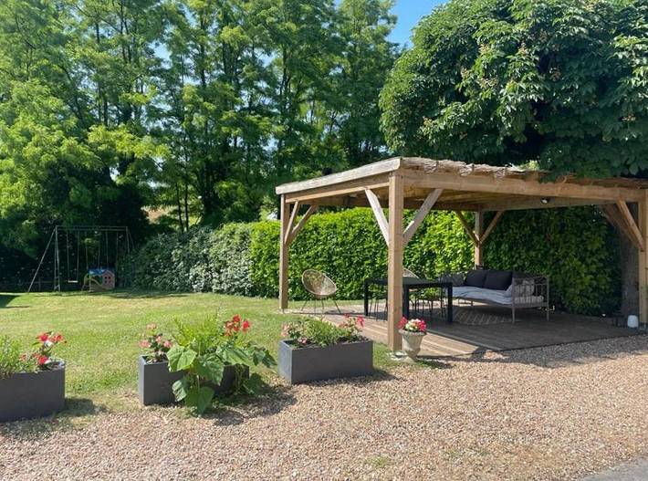 Location de vacances pour 10 personnes, avec jardin et vue, adapté aux familles à Châteauvieux - 3