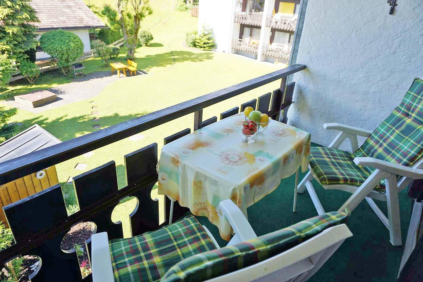 Ferienwohnung Kohlröschen- 1 Schlafzimmmer, Balkon, foto 7