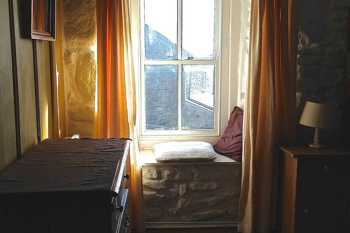 Tin Miner's Cottage mit Meerblick an der Küste zwischen St. Just & St Ives in Cornwall