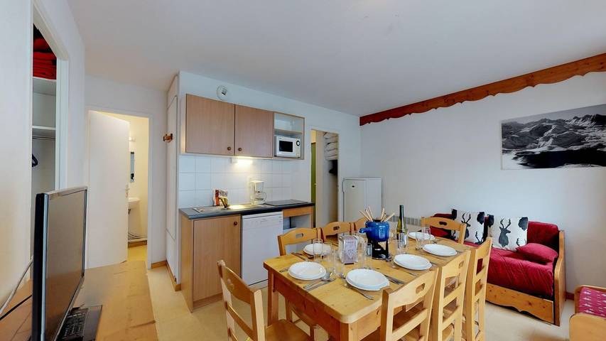 Gîte pour 9 personnes, avec balcon à Bramans - 2