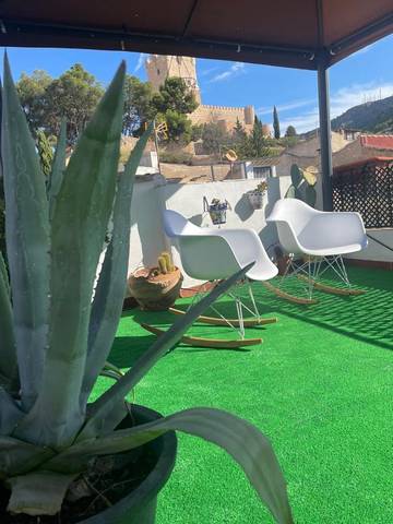Gîte pour 6 personnes, avec vue et terrasse à Villena