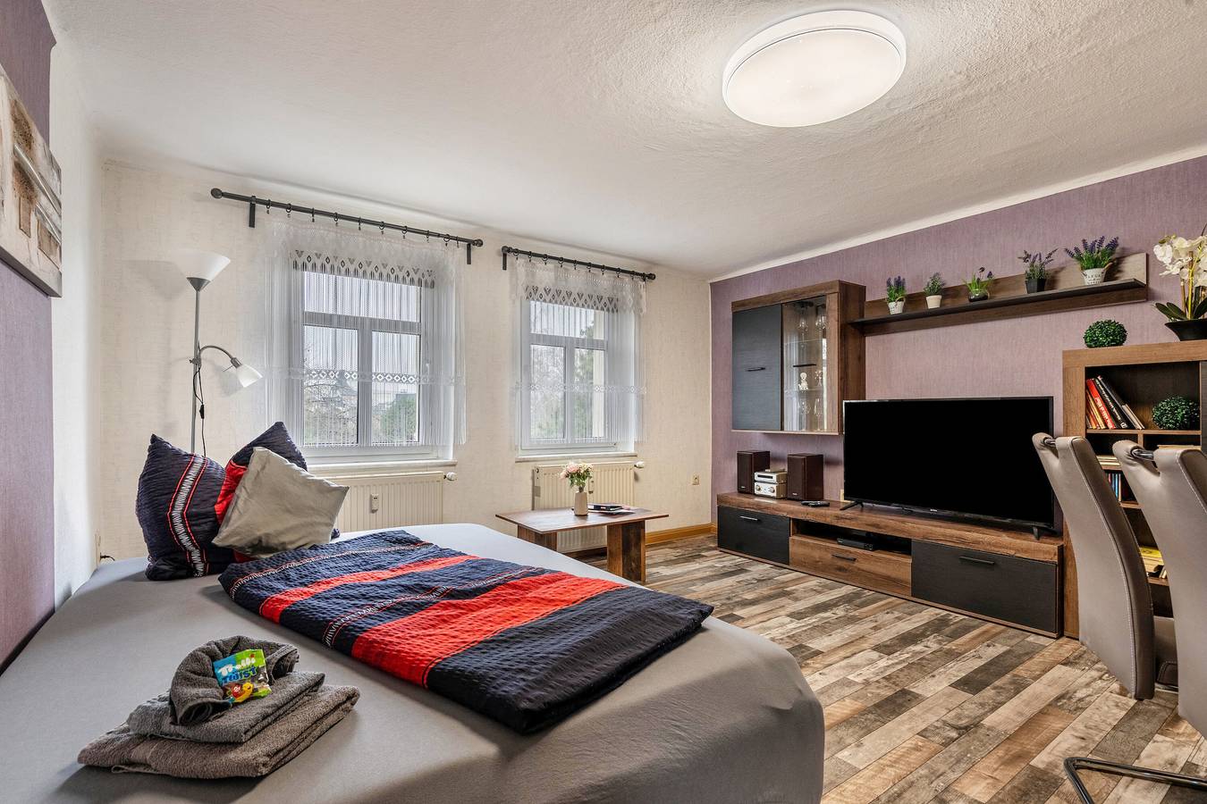 Entire apartment, Apartment "Comfort"vor den Toren Dresdens und der Oberlausitz with Terraces & Wi-Fi in Radeberg, Oberlausitz