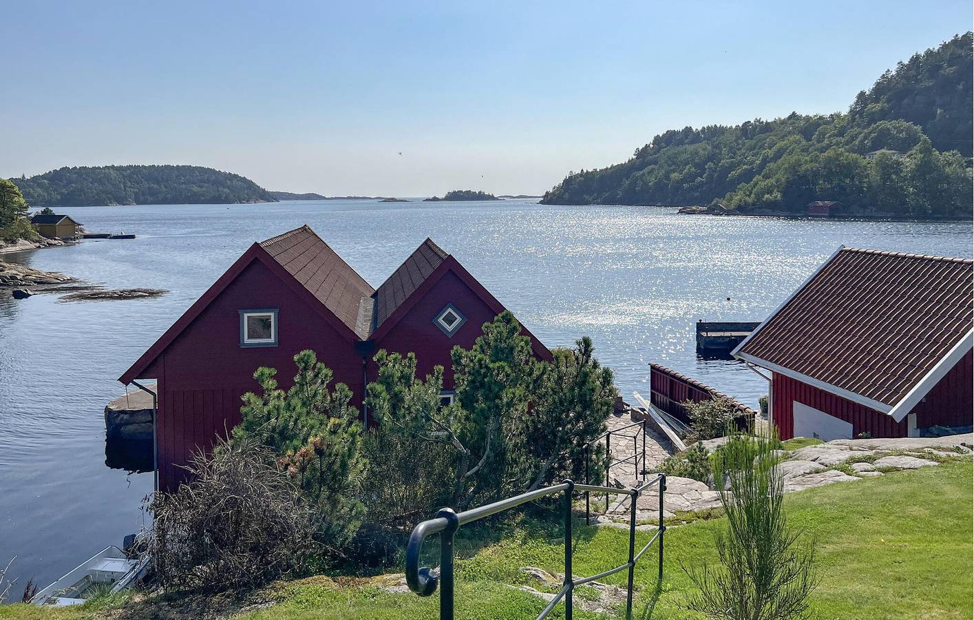 Ferienhaus für 6 Personen mit Garten in Lindesnes
