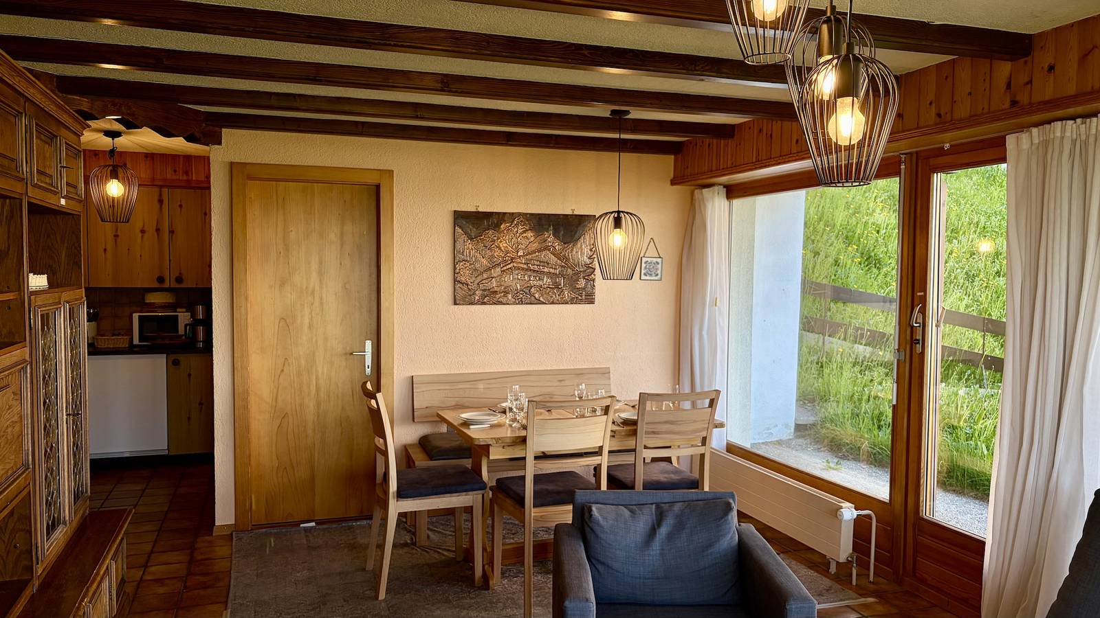 Appartement entier, Orée du Bois Ob D0 - Calm apartment 6 pers in Salins (Sion), Sion