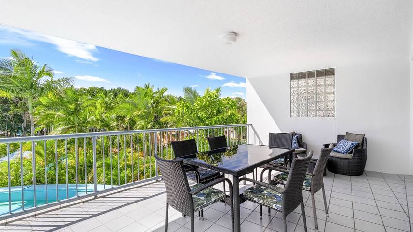 Holiday letting for 4 people, with pool and balcony/terrace in Fraser Island