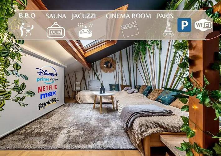 Maison de vacances pour 9 personnes, avec sauna ainsi que jacuzzi et jardin, animaux acceptés dans Val-de-Marne - 3