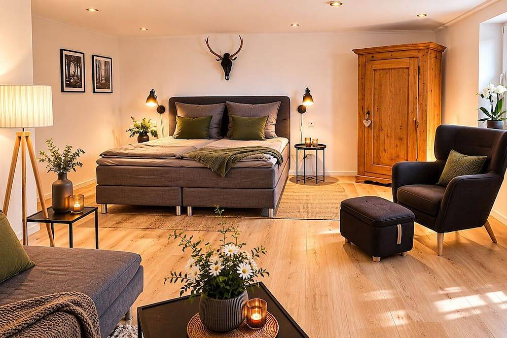 Ganze Wohnung, Ferienwohnung/App. für 2 Gäste mit 40m² in Pelm in Pelm, Vulkaneifel