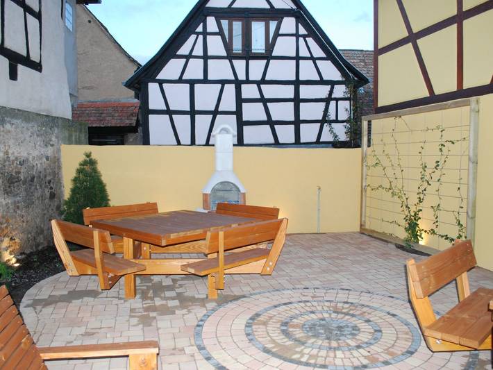 Location de vacances pour 4 personnes, avec Terrasse et Jardin à Wintzenheim