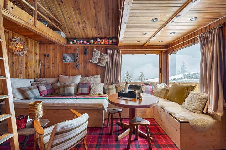 Chalet pour 4 personnes, avec balcon dans Courchevel 1850