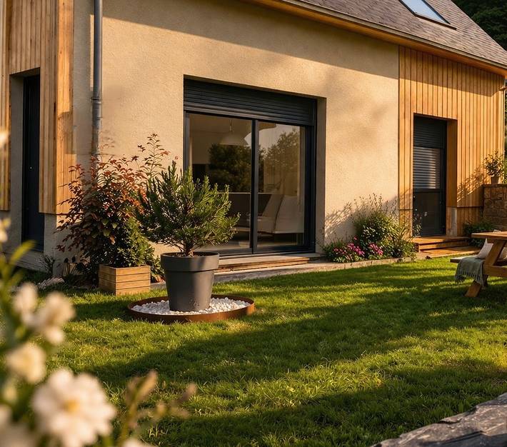 Gîte pour 4 personnes, avec jardin