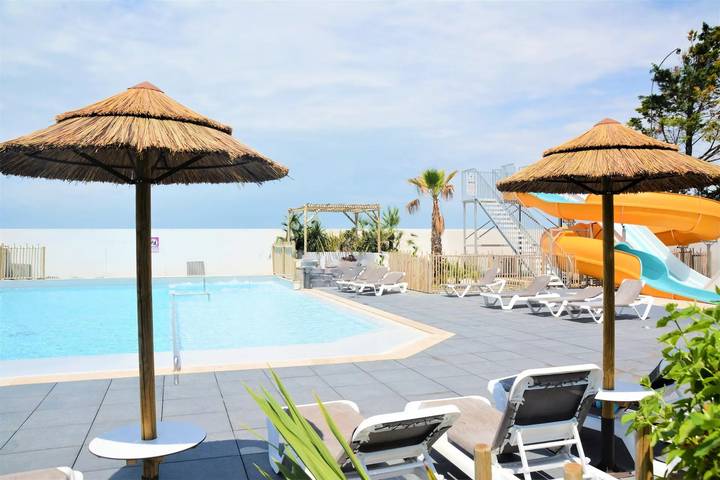 Mobilheim 3 Zimmer 4 Personen + Tv in L'Houmeau, La Rochelle und Umgebung