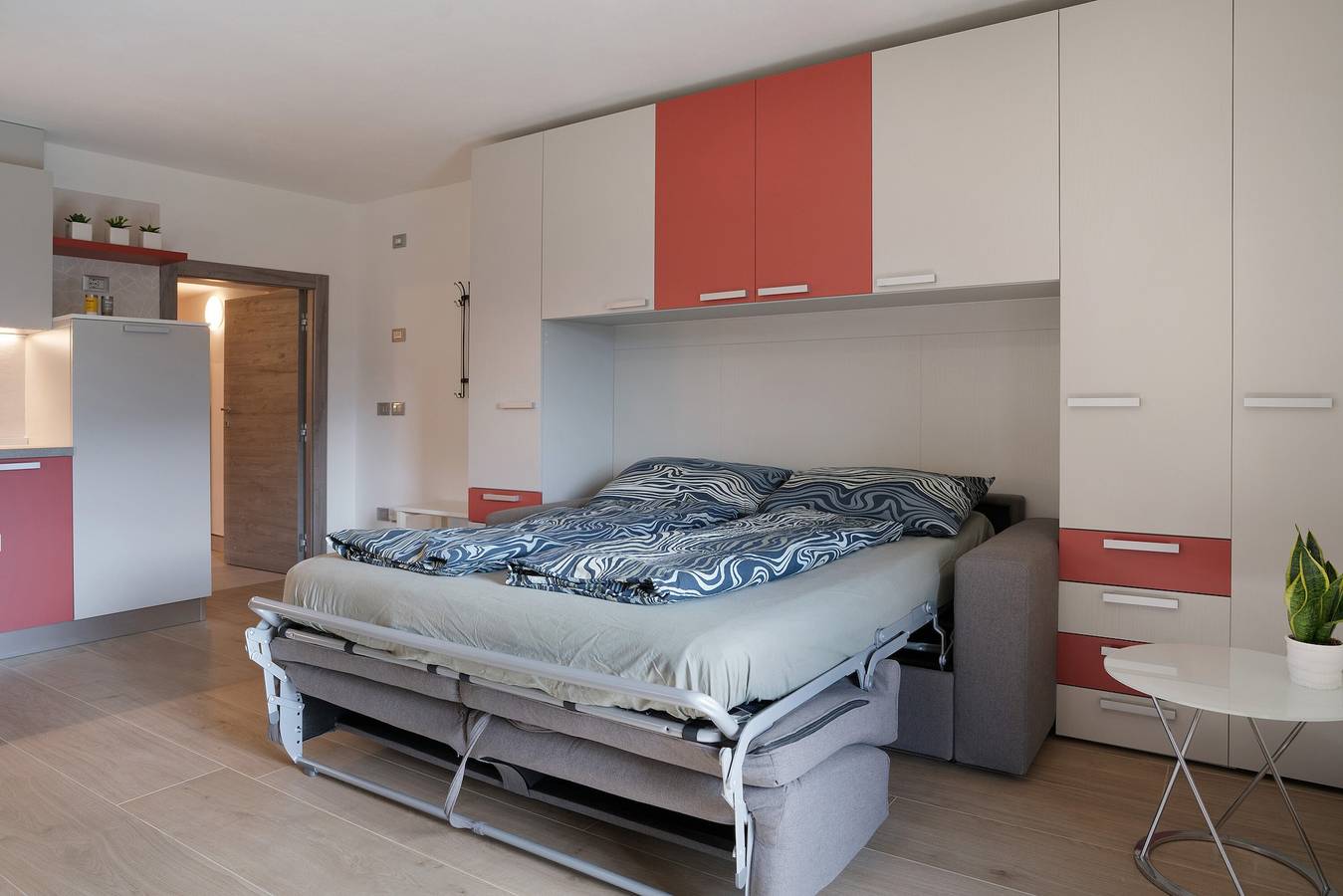 Studio-appartement 'Maso Plocech App Vacanze' met uitzicht op het meer, privétuin en wifi, foto 11