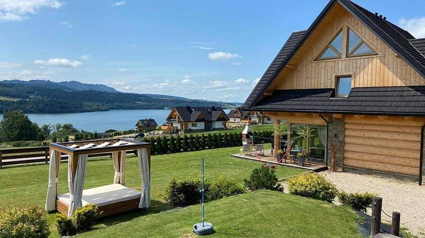 Dom wakacyjny dla 8 osób, z Balkon i Taras oraz Ogród i Sauna w Kluszkowce