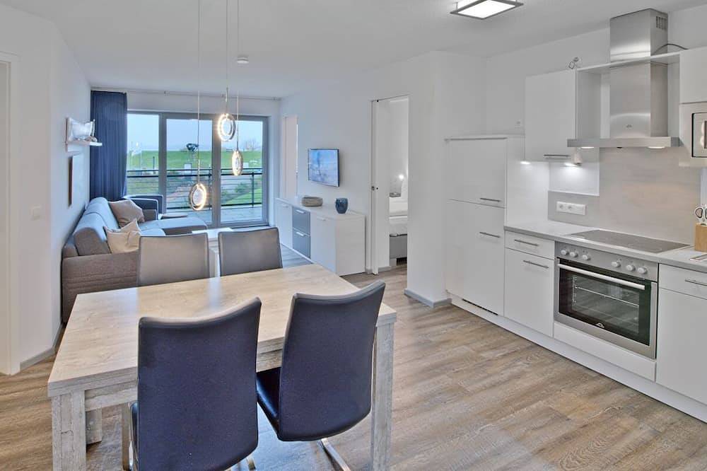 Ganze Wohnung, Ferienwohnung mit Elbblick - 5.11 in Elbstrand Krautsand, Drochtersen