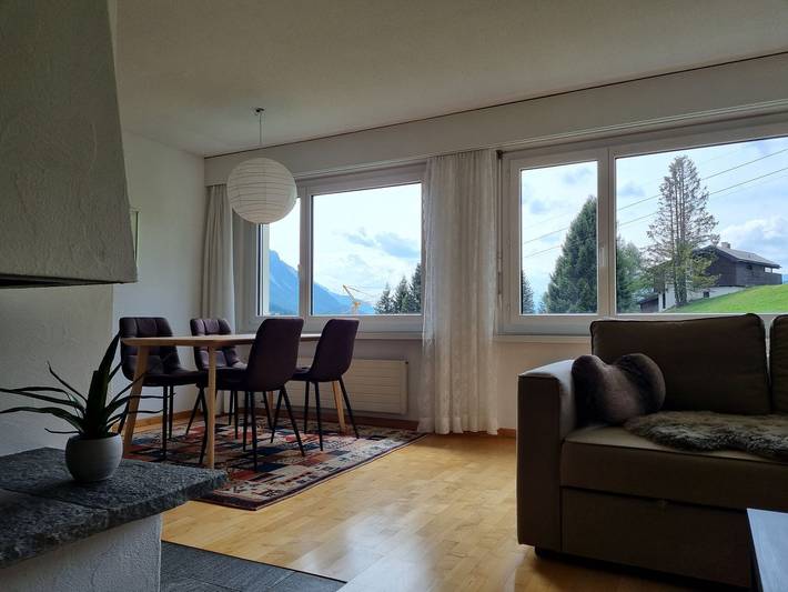 Ferienwohnung für 2 Personen, mit Balkon in der Lenzerheide