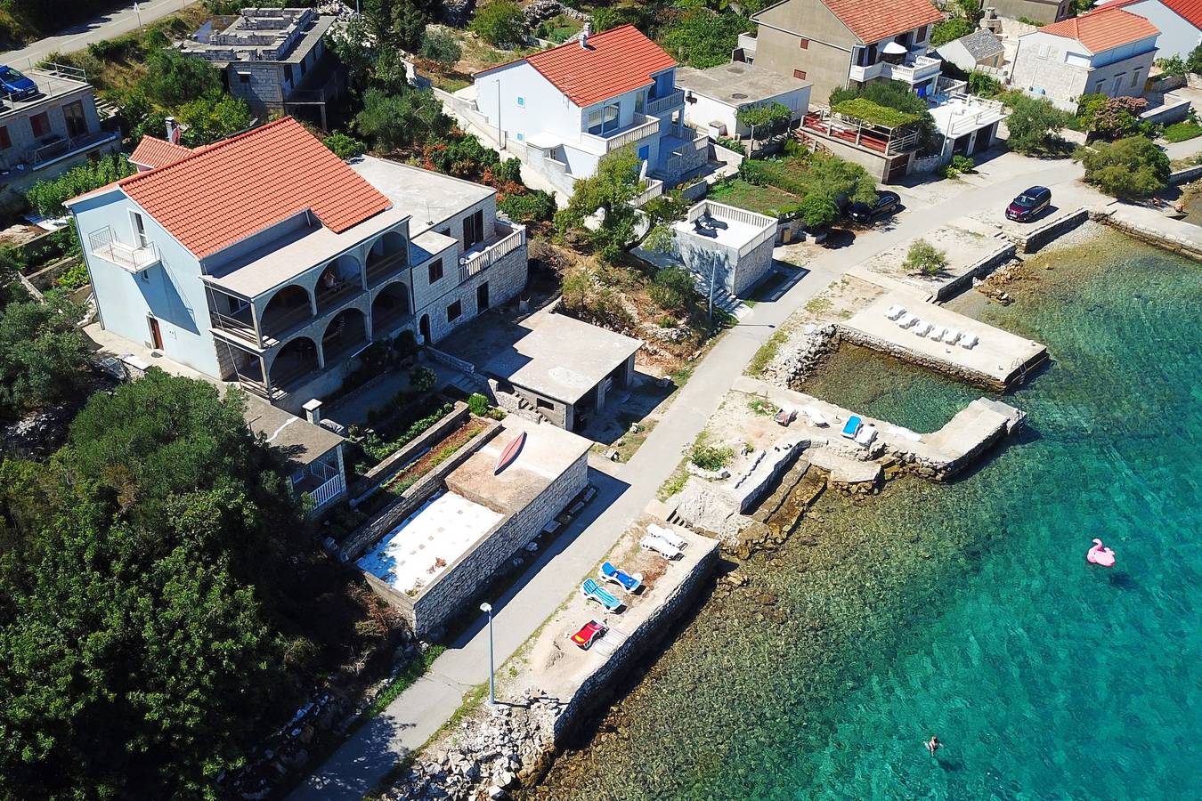 Ganze Wohnung, Studio Appartement am Strand Kneza, Korcula As-9166-a in Kneza, Korcula