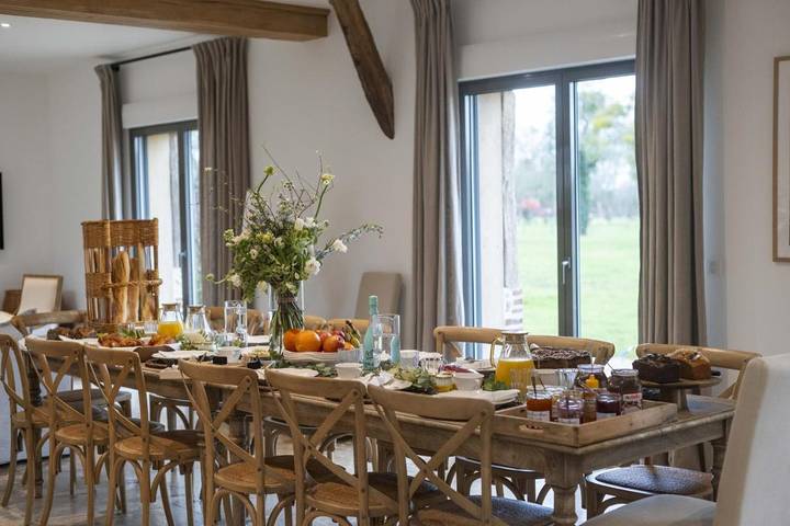 Maison de vacances pour 10 personnes, avec piscine et terrasse