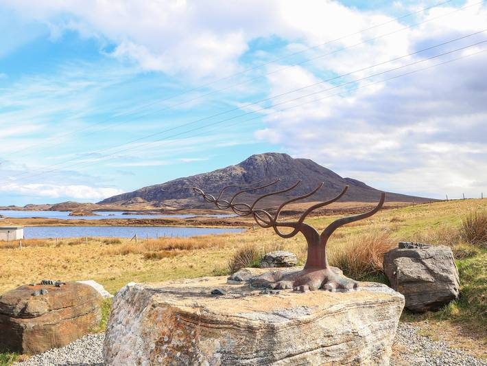 Cottage für 2 Personen mit Garten in Nord Uist, Äußere Hebriden