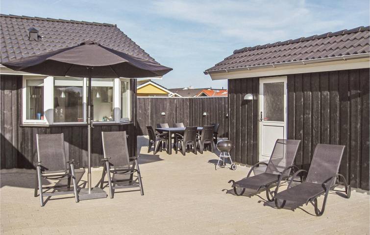 Ferienhaus für 6 Personen, mit Terrasse und Whirlpool sowie Garten in Råde Strand - 2