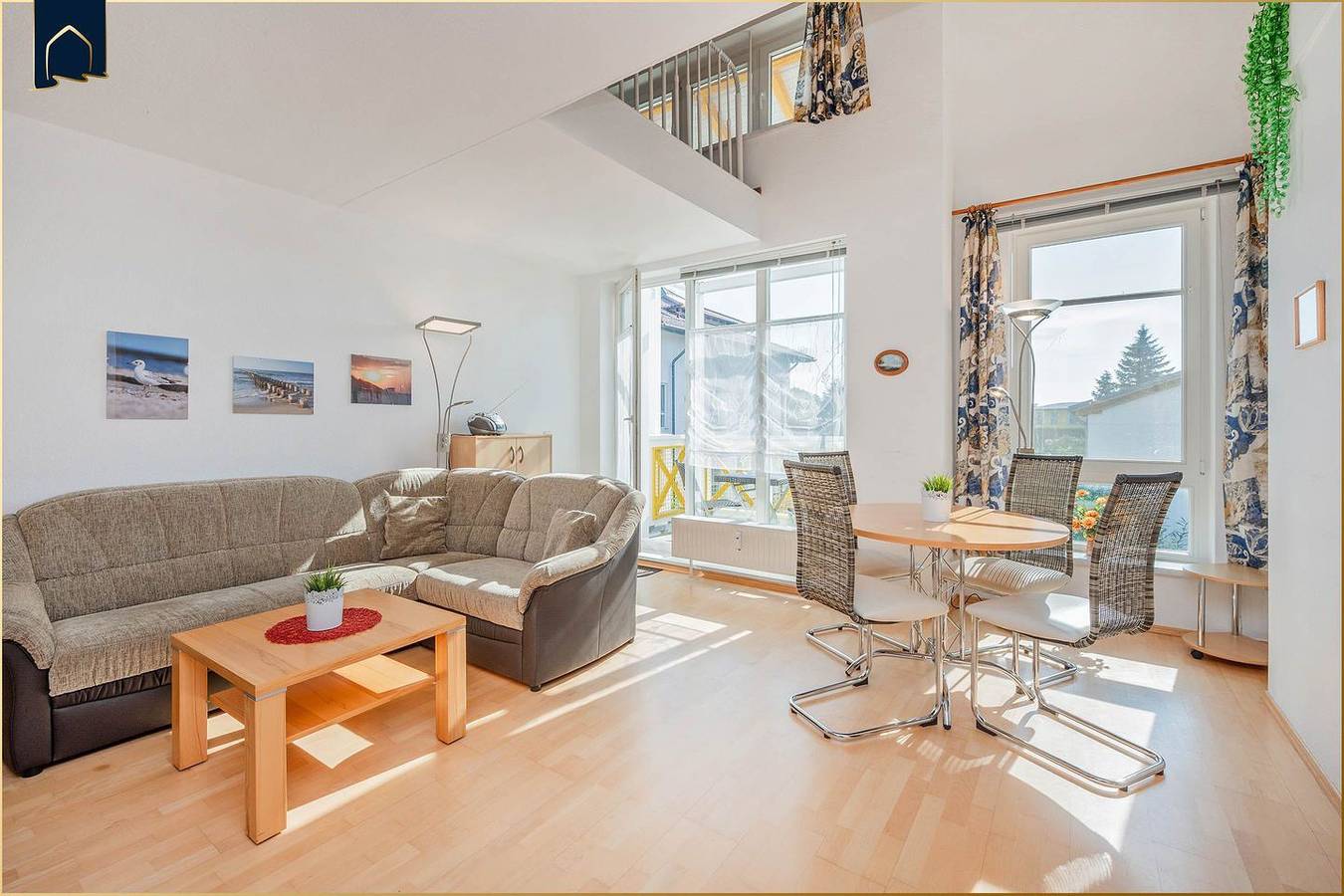 Apartamento entero, Gemütliches Strandapartment in Koserow mit Balkon und Parkplatz in Koserow, Bernsteinbäder