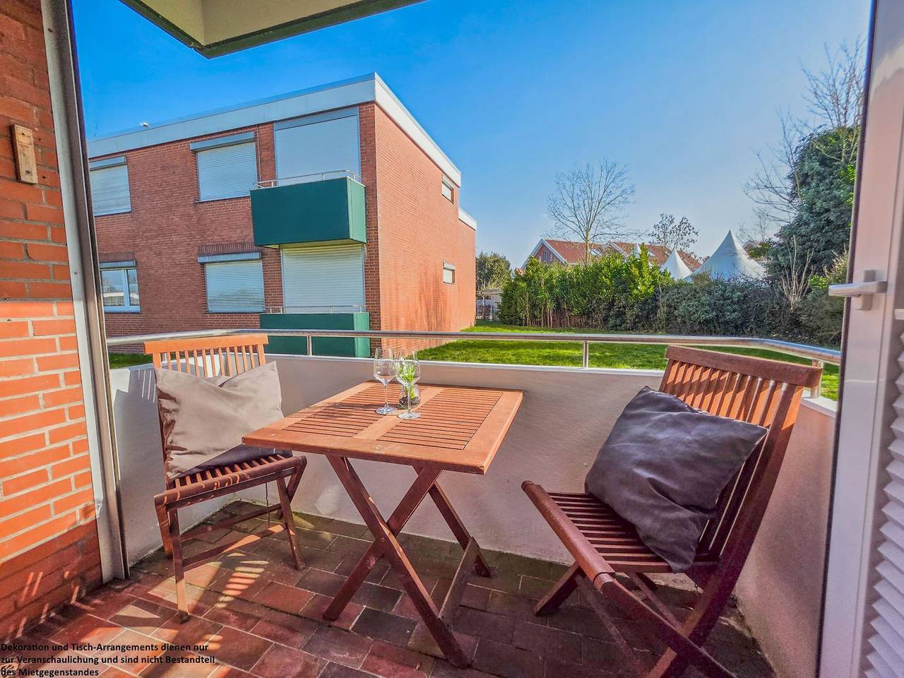 Apartamento entero, „Entspanntes Wohlfühlparadies im Grünen – Ihre Ferienwohnung „Dünenperle“ für Drei“ in Horumersiel, Wangerland