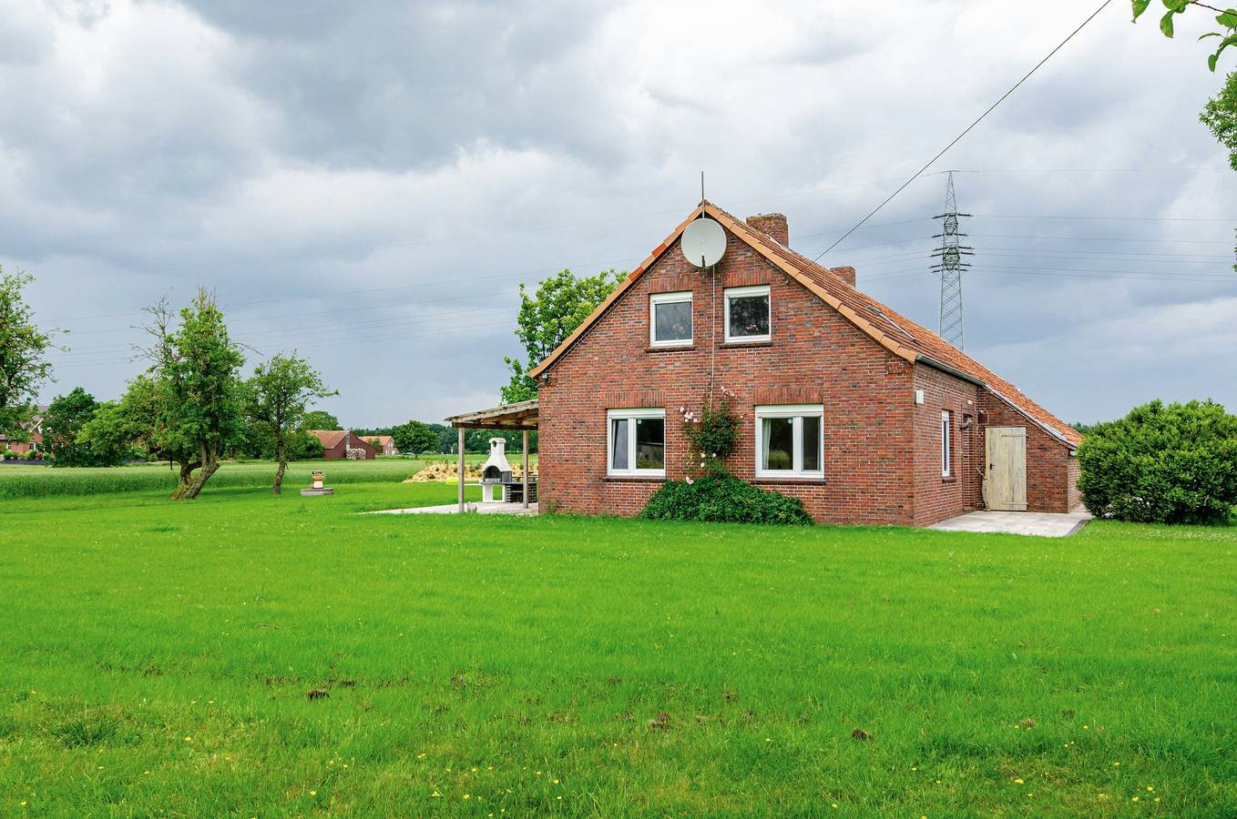 Ferienhaus 'Ferienhaus Lüttje Dörp' mit privater Terrasse, privatem Garten und Wlan in Blomberg (Ostfriesland), Nordseeküste