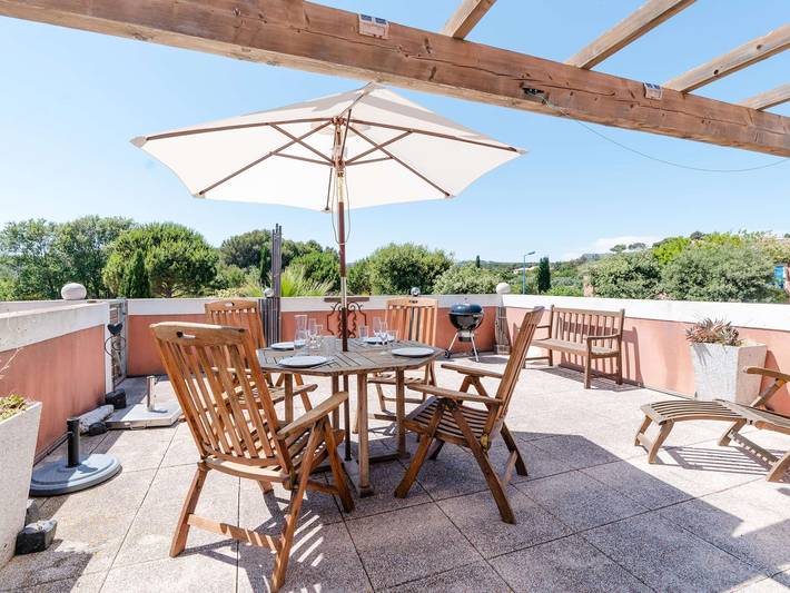 Appartement de vacances pour 4 personnes, avec terrasse