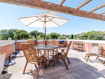Ferienwohnung für 4 Personen, mit Terrasse am Narbonne Plage