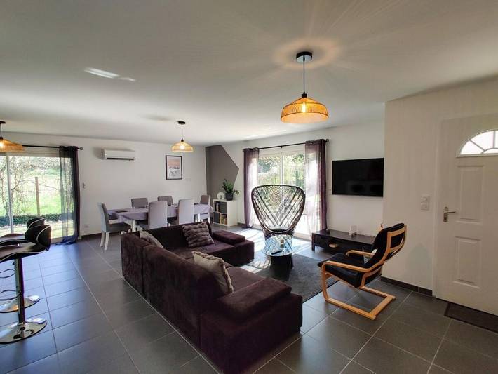 Villa pour 8 personnes, avec jardin ainsi que vue et terrasse dans l' Ariège - 4