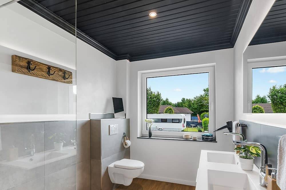 Ganze Wohnung, Ferienwohnung Bali in Habernis, direkt am Strand in Habernis, Steinberg