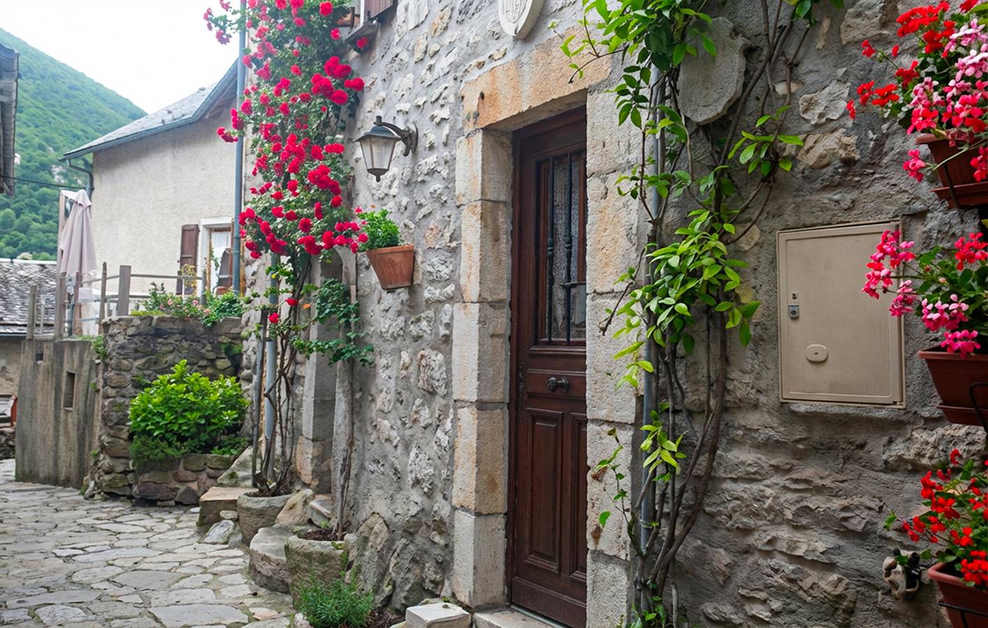 Appartement avec vue panoramique à La Malène - Parking inclus in La Malène, Parc national des Cévennes