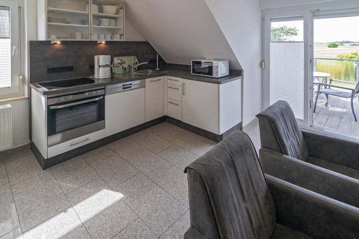 Ferienwohnung für 4 Personen, mit Balkon in Bensersiel - 3